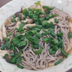 キノコたっぷり！めんつゆで楽々あんかけそば